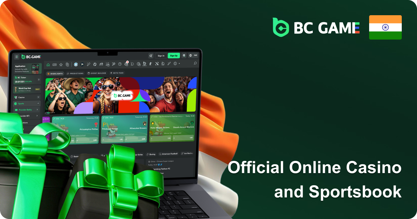 BC.Game - Official Crypto Casino and Sportsbook Platform in India